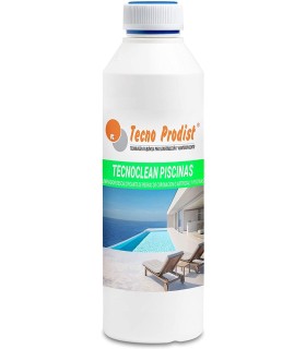 TECNOCLEAN PISCINAS de Tecno Prodist - Limpiador profesional de piscinas, piedra artificial, baldosas y gresite. Evita hongos.