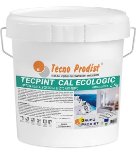 TECPINT CAL ECOLOGIC da Tecno Prodist - Tinta à base de água, natural, impermeável, respirável, inodora, exterior e interior