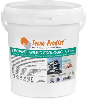 TECPINT TERMIC ECOLOGIC da Teno Prodist - Tinta cal, isolamento térmico e acústico, interior - exterior à água, respirável