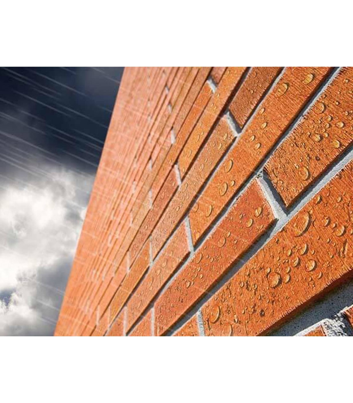 HIDRO A de Tecno Prodist - Impermeabilizante Transparente al agua,  Hidrofugante Incoloro fachada, teja, ladrillo y piedra Transparente 10+10  Litros
